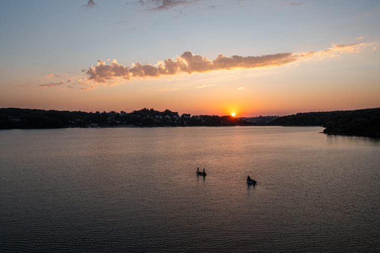 Le barrage de Pareloup