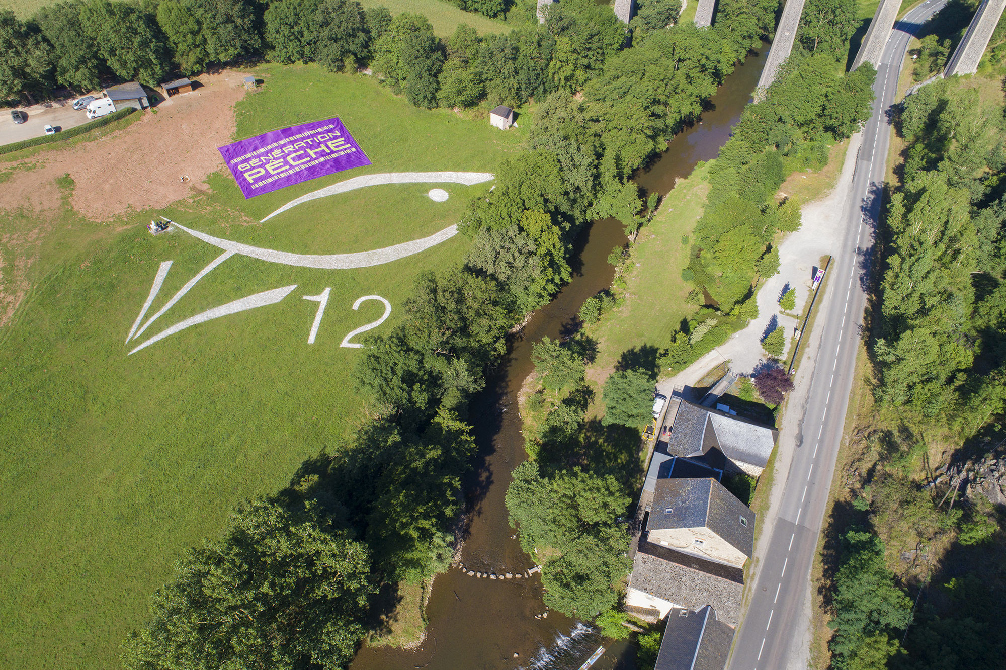 Le siège de la Fédération de pêche de l'Aveyron