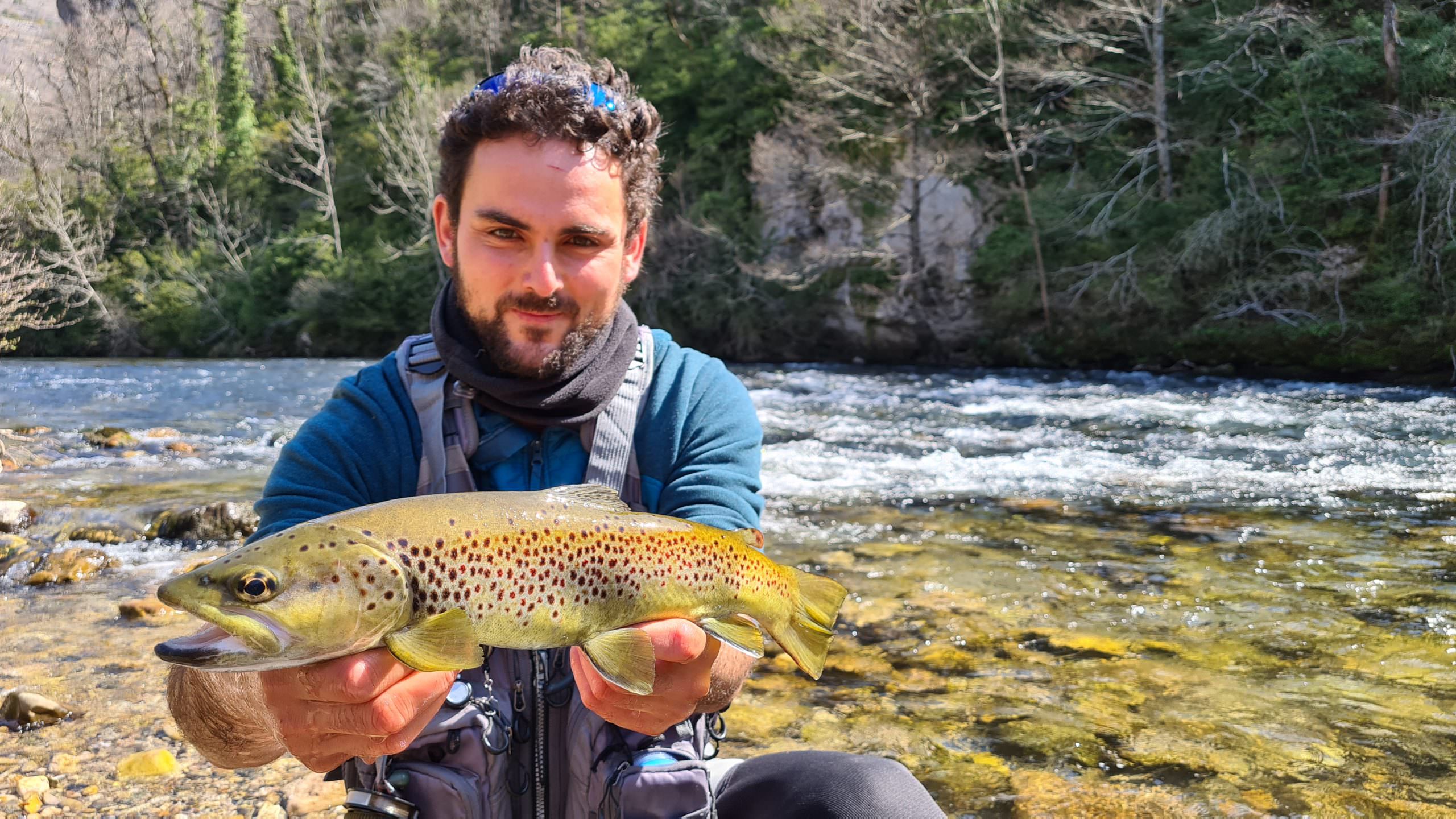 Pêche de la truite