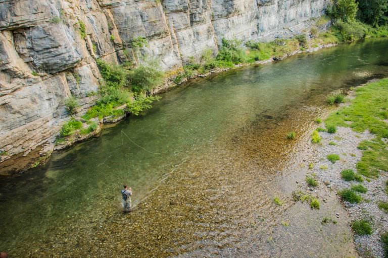 La Dourbie et ses eaux translucides